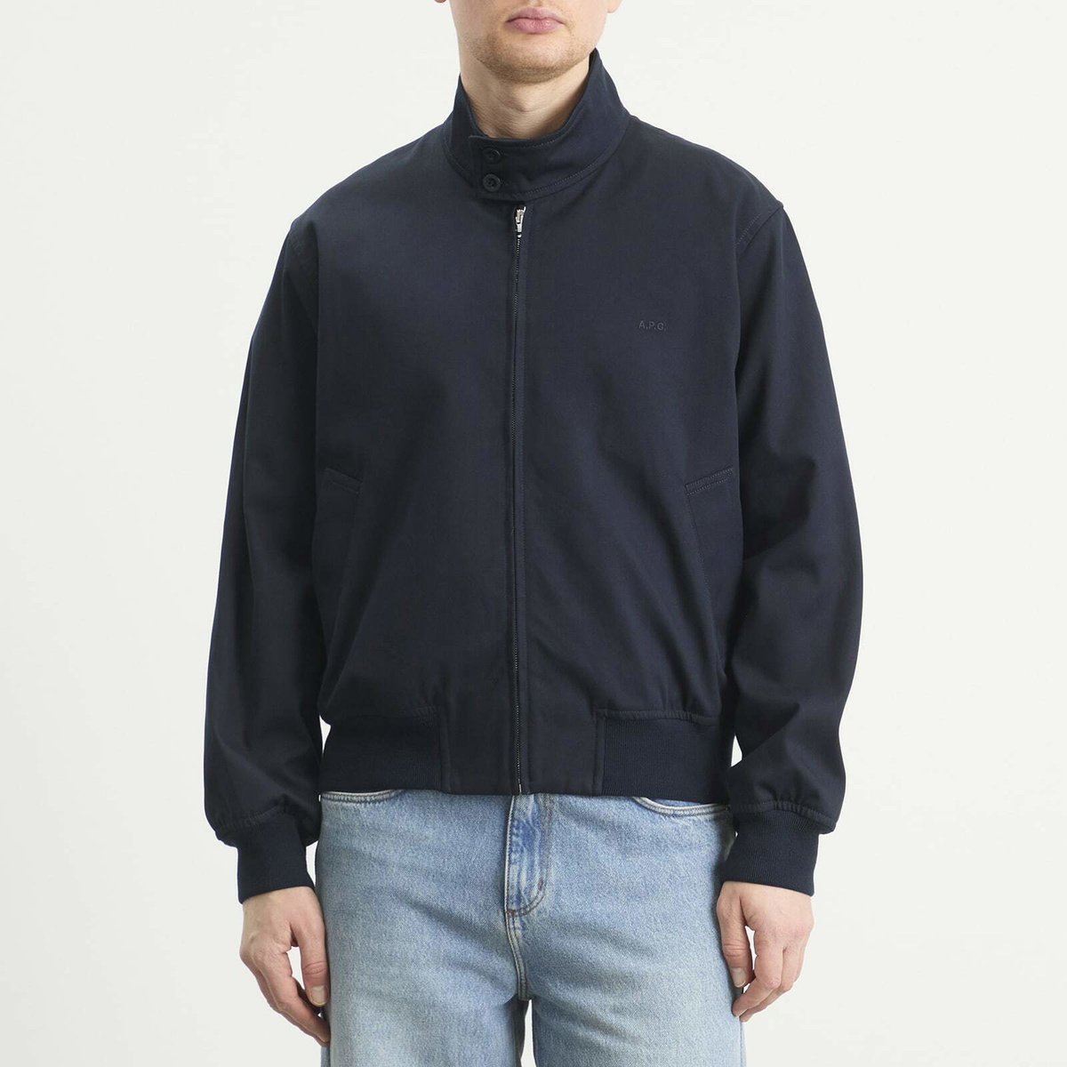ジャケット・アウター a.p.c black zipper jacket size xs A.P.C. Black Zipped Jacket | Liberty
