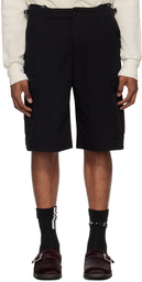 nanamica Black Cargo Shorts