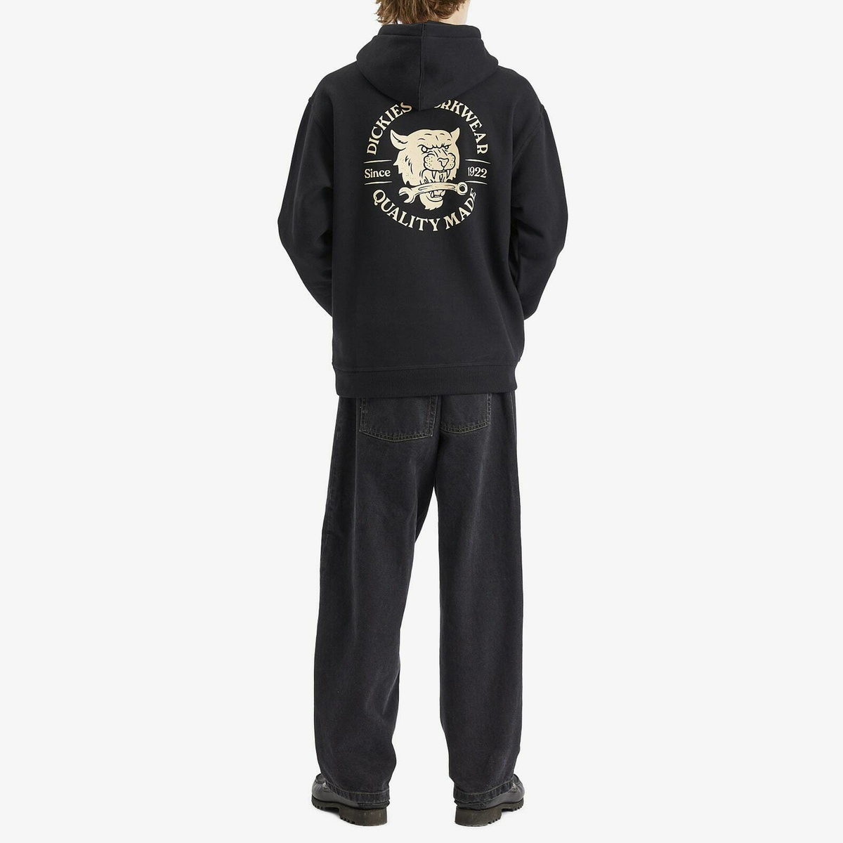 Dickies Men's Wrench Hoodie in Black