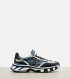 Dolce&Gabbana Runner distressed denim sneakers