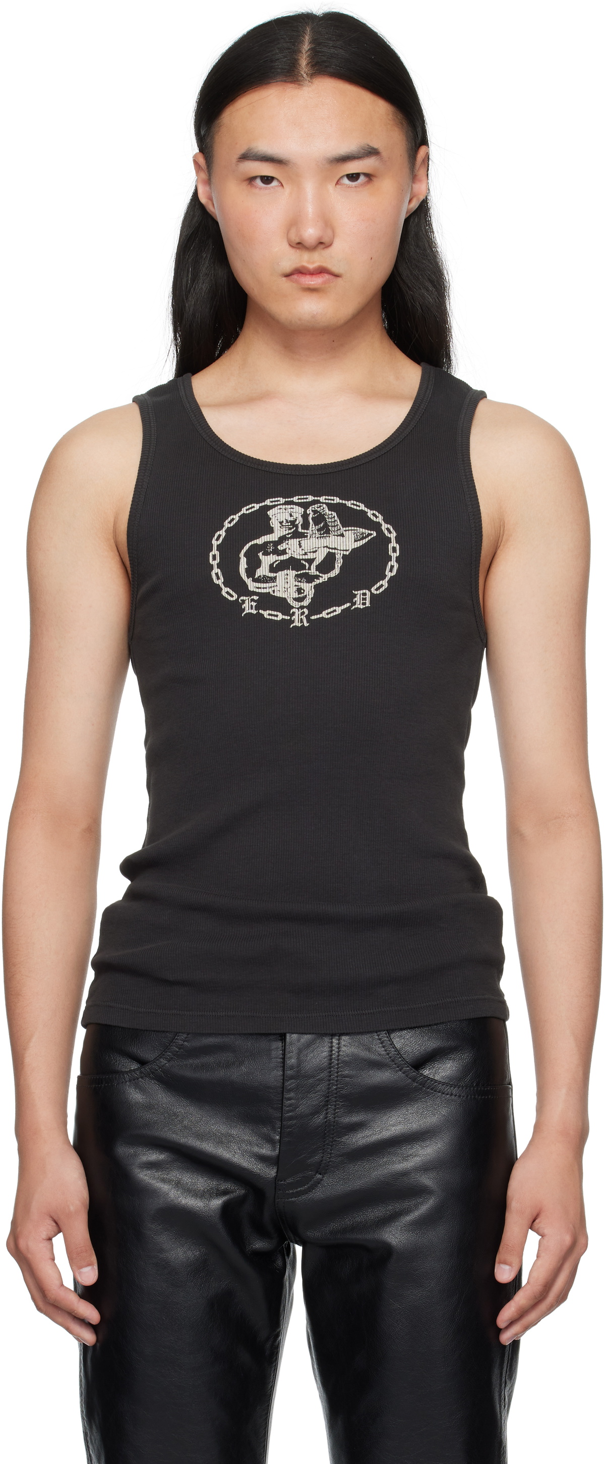 Enfants Riches Déprimés Black Enfants En Chaine Tank Top Enfants