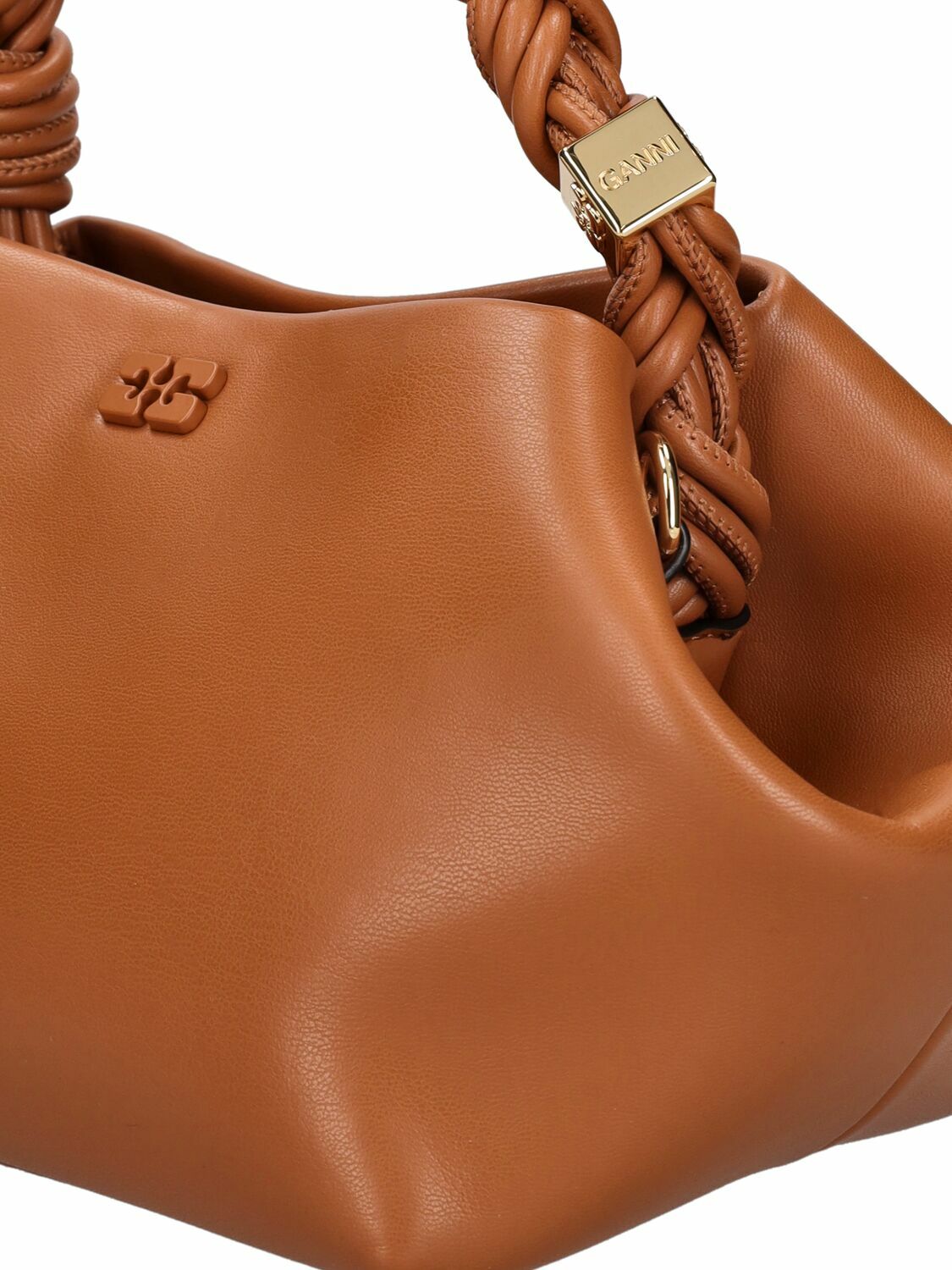 ショルダーバッグ・ポシェット Ganni Bou Xxl Travel Bag - Ganni - Leather - Brown Ganni Small Crossbody Bou Bag | Liberty