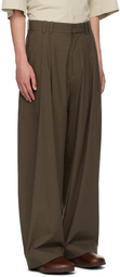 Studio Nicholson Brown Line Trousers