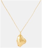 Alighieri - The Flame of Desire Locket 24kt gold-plated necklace