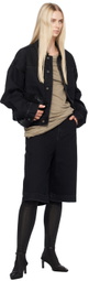 Entire Studios Black Gem Denim Jacket