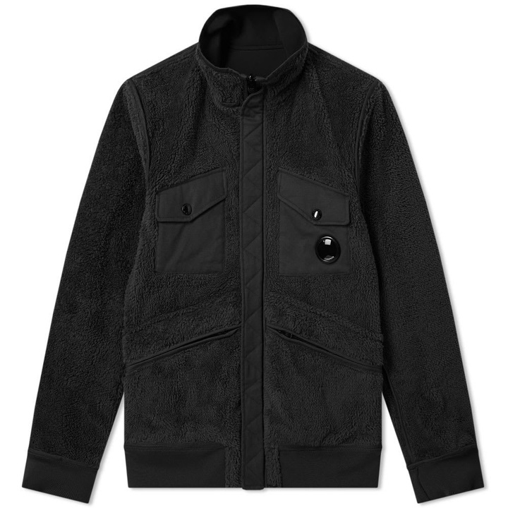 Photo: C.P. Company Reversible Fleece Soft Shell Jacket