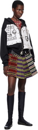 Chopova Lowena Black & White Emotional Napkin Hoodie