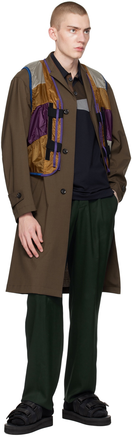 kolor Brown Coat & Vest Set