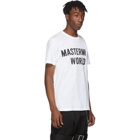 mastermind WORLD White No Prejudice T-Shirt