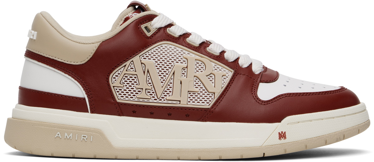 スニーカー AMIRI TWO-TONE LEATHER CLASSIC LOW SNEAKERS Amiri Two-tone Leather Classic Low Sneakers | ModeSens