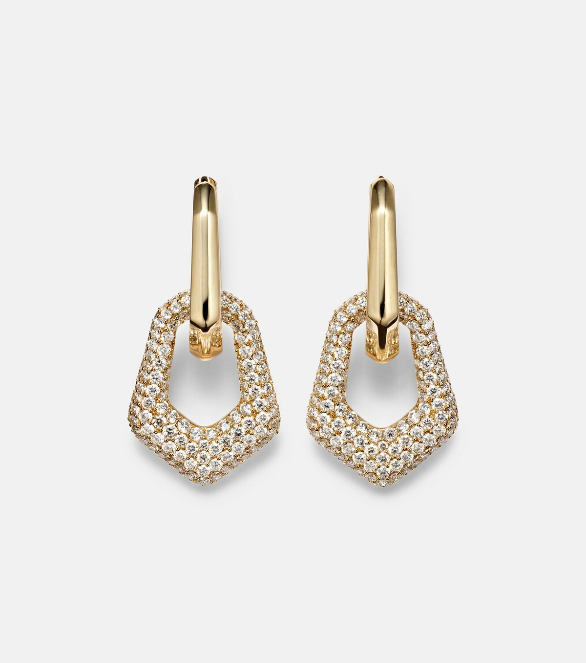Ananya 18kt gold earrings with diamonds