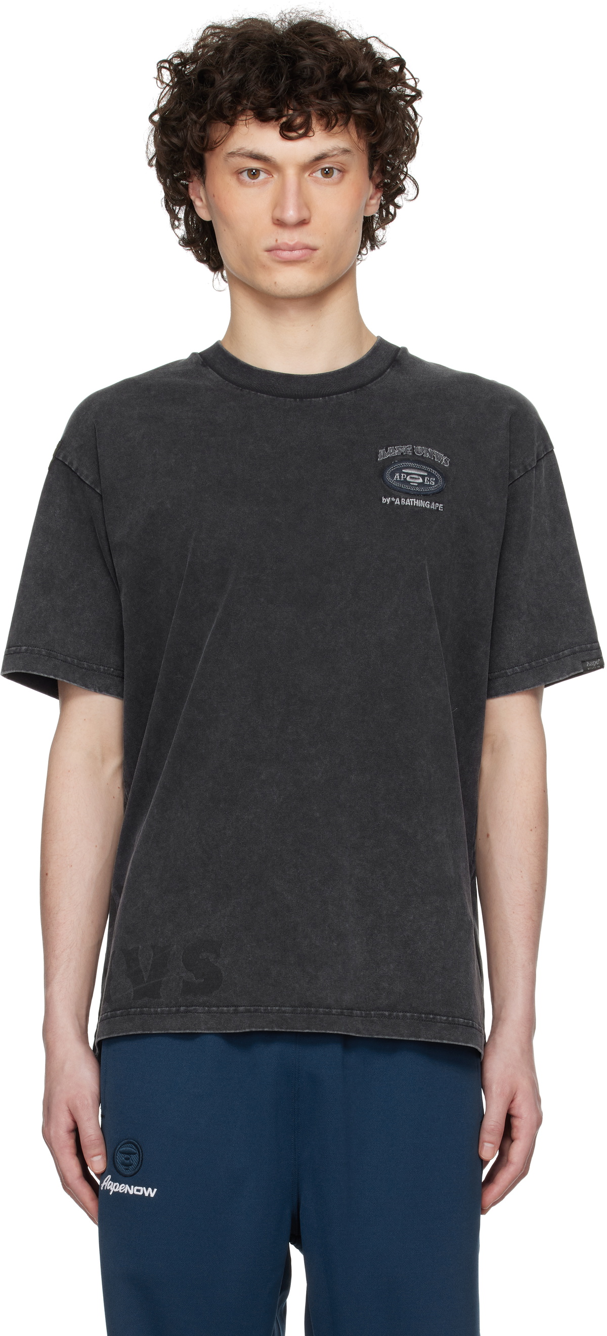 AAPE by A Bathing Ape Black Fancy Main T-shirt AAPE by A Bathing Ape
