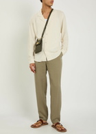 Raith Sergio Tapered-leg Trousers Khaki