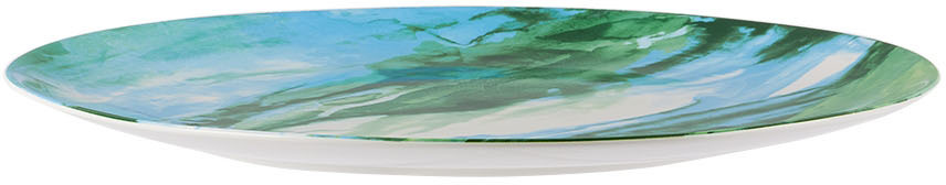 1882 Ltd. Green & White Jenny Platter