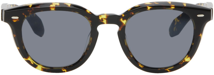 Photo: Oliver Peoples Black & Yellow N.05 Sunglasses