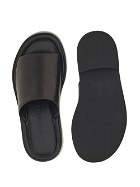 FERRAGAMO - Leather Flat Sandals
