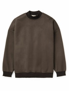 Fear of God - Eternal Brushed Wool and Cashmere-Blend Sweater - Brown