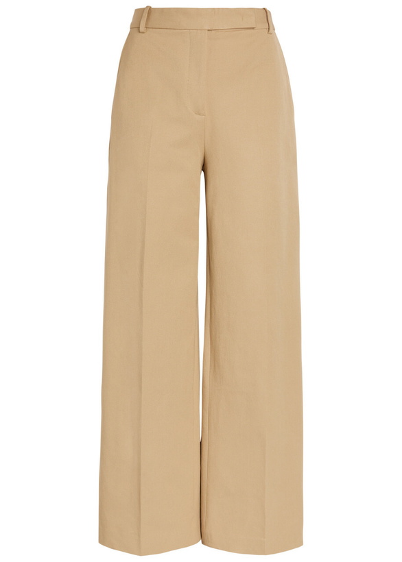 Photo: Joseph Yukio Flared-leg Trousers Beige