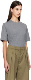 The Frankie Shop Gray Harper Soft Organic T-shirt