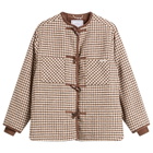 House Of Sunny Women's Retro Blanket Jacket in Blonde Multi