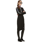 Peter Pilotto Black Band Mock Neck Sweater