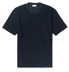Sunspel - Cotton-Terry T-Shirt - Navy