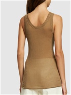 LEMAIRE - Seamless Ribbed Silk Tank Top
