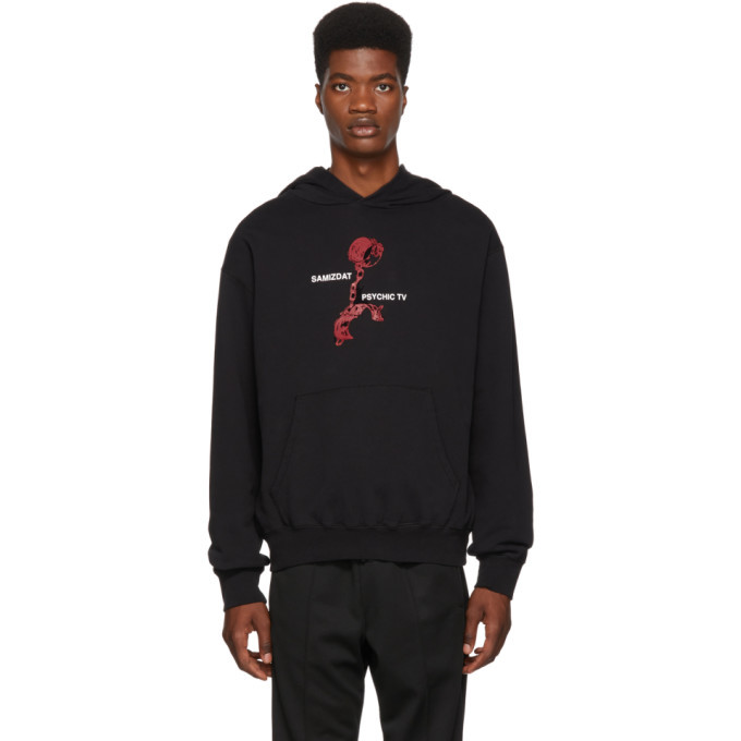 Yang Li Black Cuff Hoodie