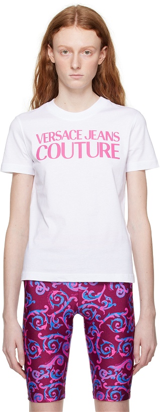 Photo: Versace Jeans Couture White Crewneck T-Shirt