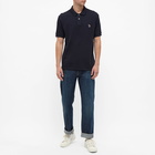 Paul Smith Men's Regular Fit Zebra Polo Shirt in Navy