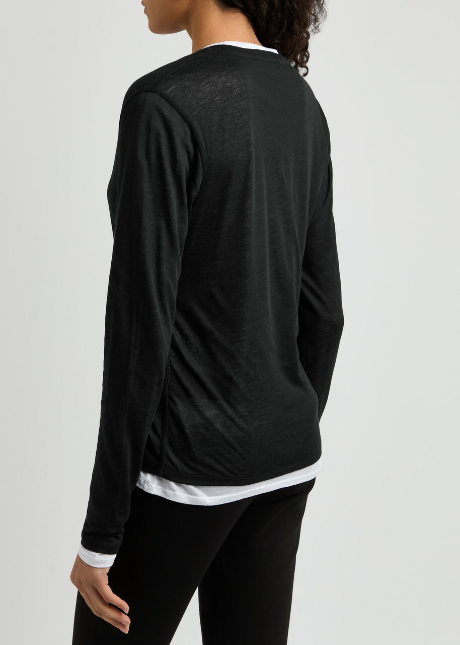 Dorothee Schumacher Layer Love Jersey top Black