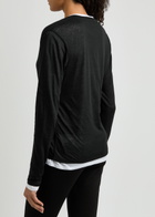 Dorothee Schumacher Layer Love Jersey top Black