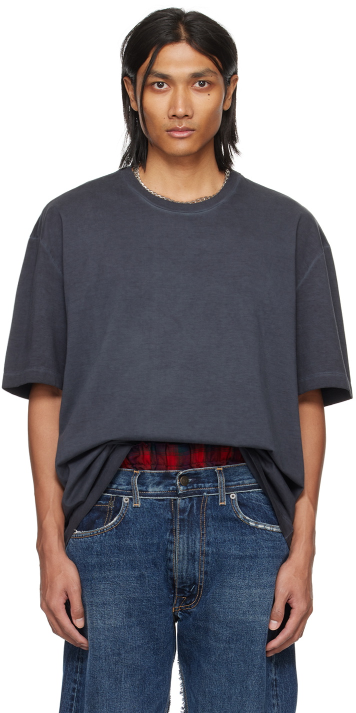 Maison Margiela Gray Weathered T-Shirt Maison Margiela
