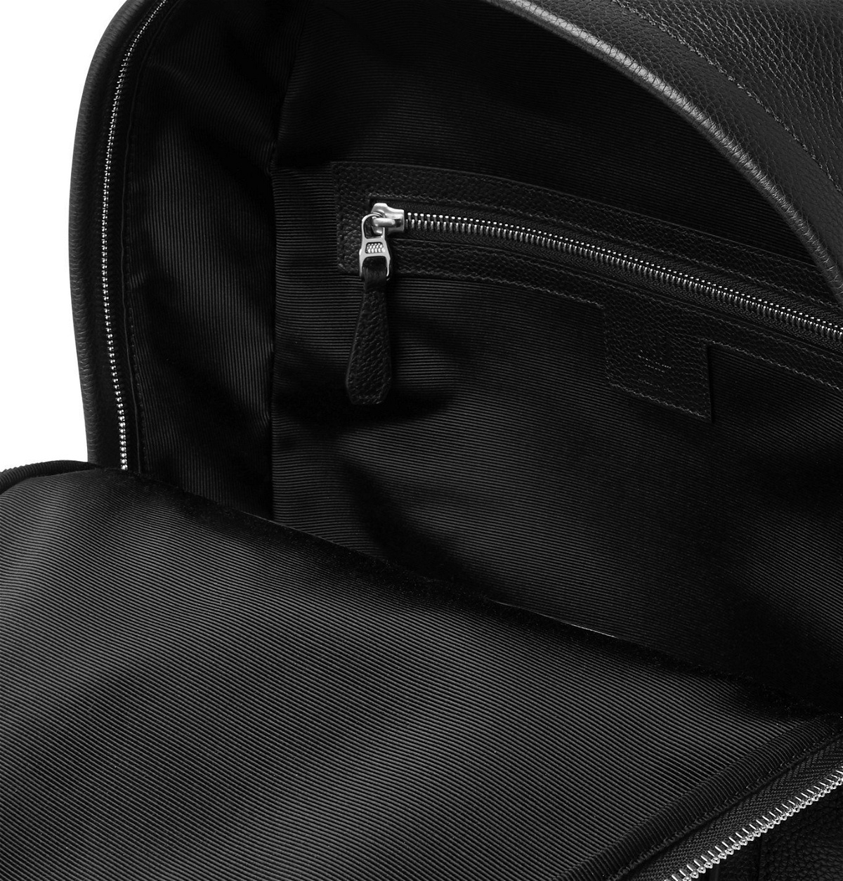 Dunhill - Belgrave Full-Grain Leather Backpack - Black Dunhill