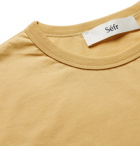 SÉFR - Luca Cotton-Blend Jersey T-shirt - Yellow