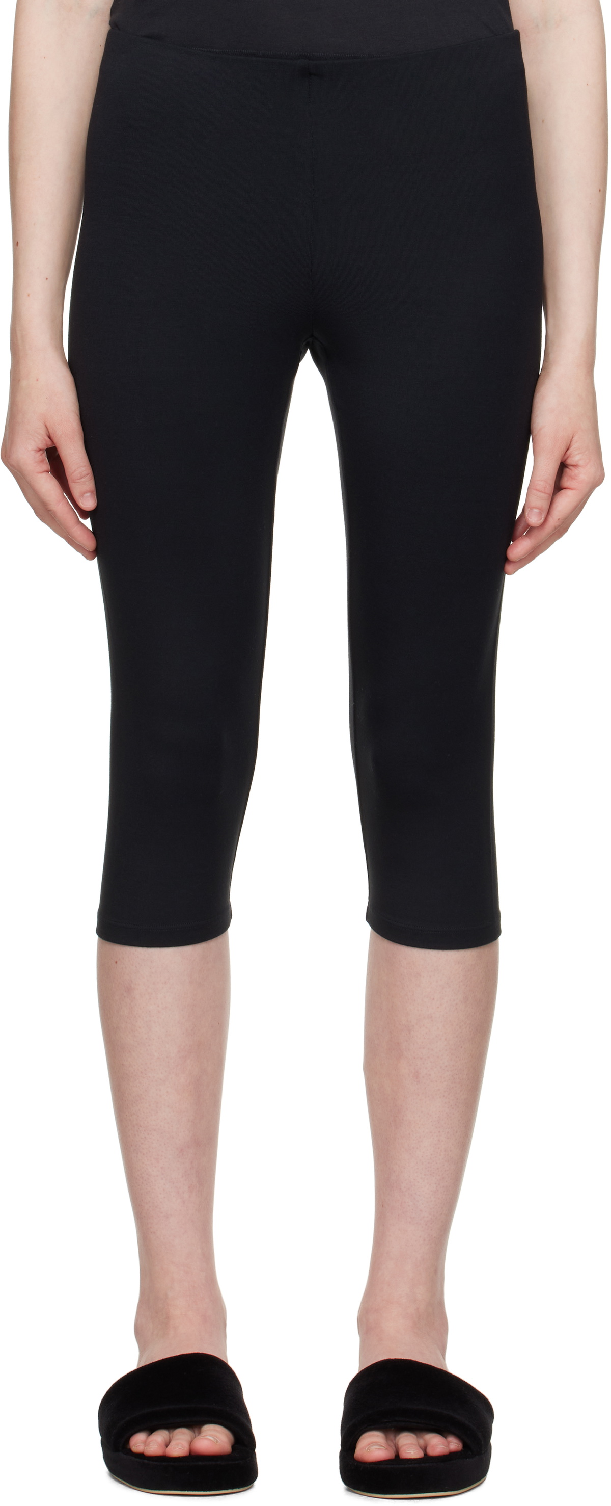 SKIMS Blue Cotton Rib Leggings SKIMS