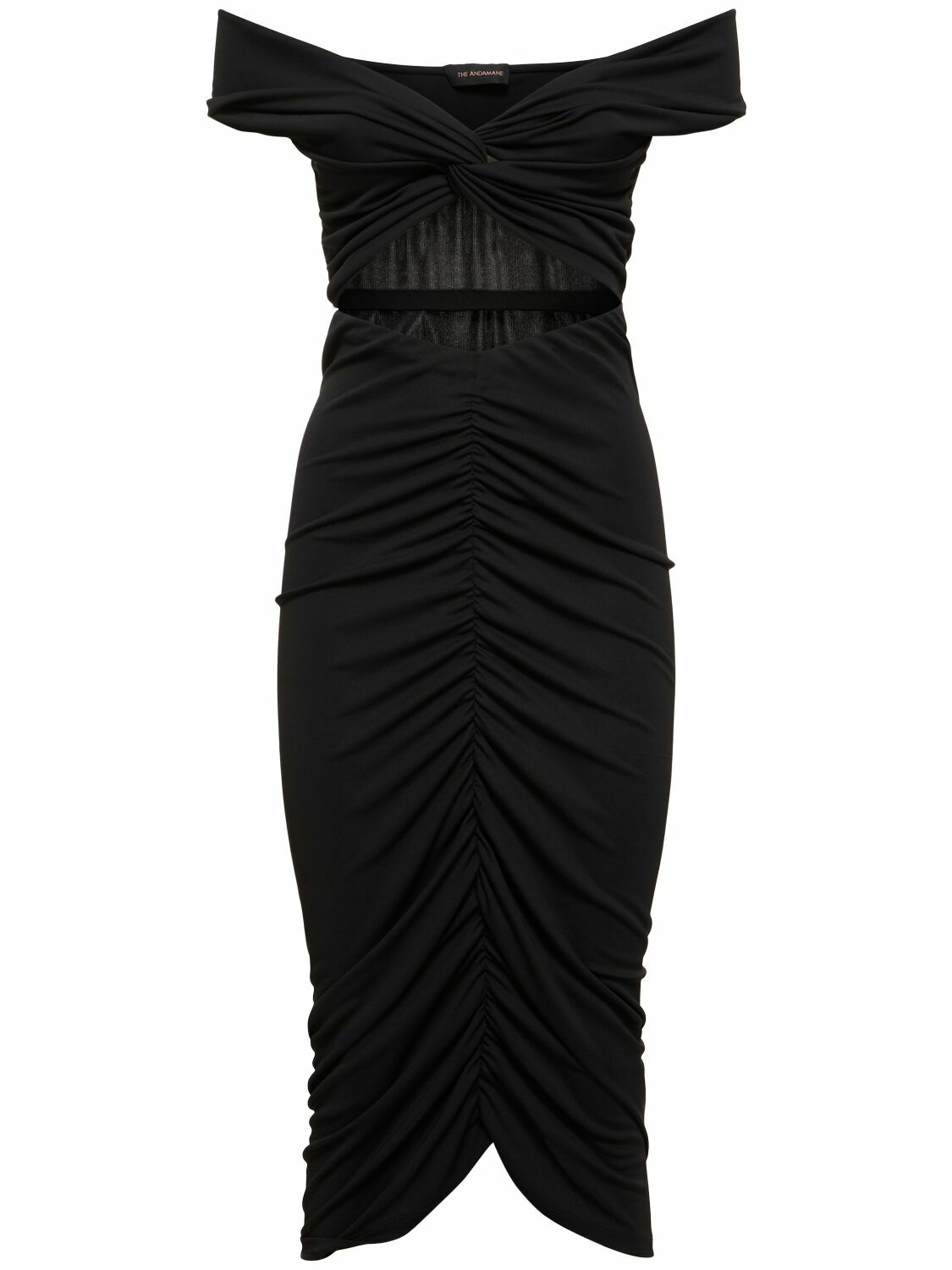 knee length dresses for ladies Modern Citizen Women's Prima Jersey Midi Dress - White