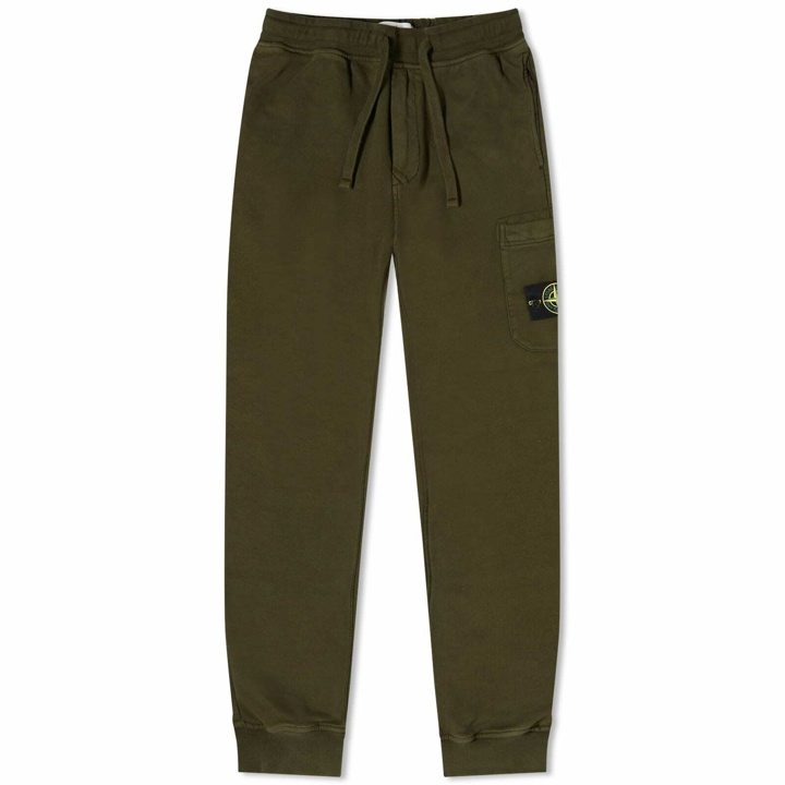 Photo: Stone Island Men's Garment Dyed Pocket Jogger in Olive