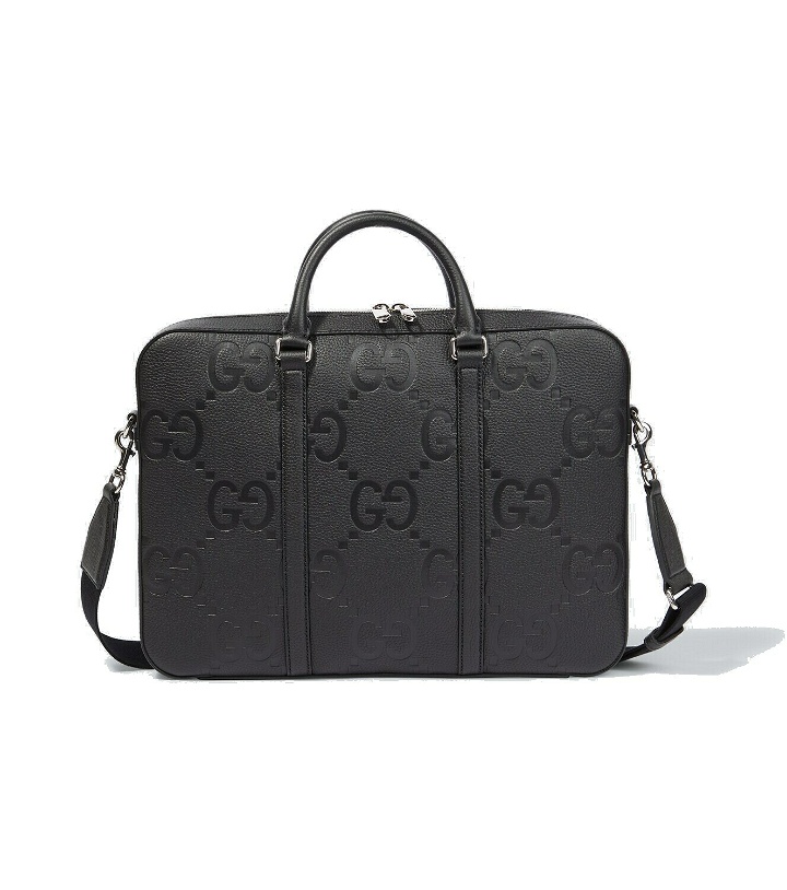 Photo: Gucci Jumbo GG leather briefcase