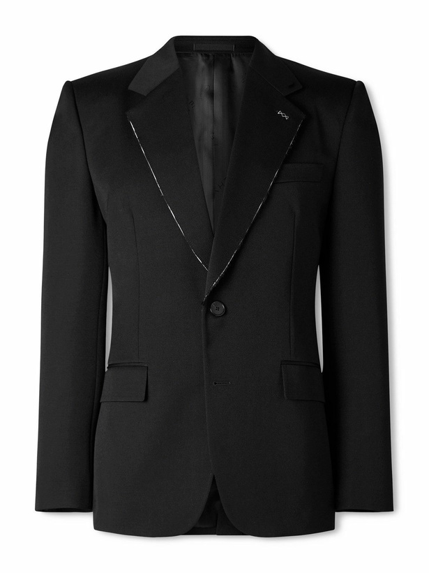 Photo: Givenchy - Wool-Twill Blazer - Black