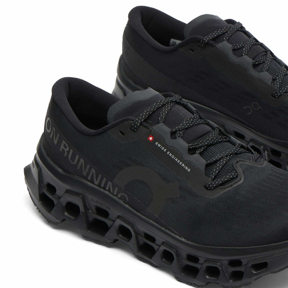 ON Women's Cloudmster 3 Sneaker in Black/Black