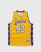 Mitchell & Ness Ozuna X Mn Maillot Nba Los Angeles Lakers Swingman Jersey Yellow - Mens - Jerseys