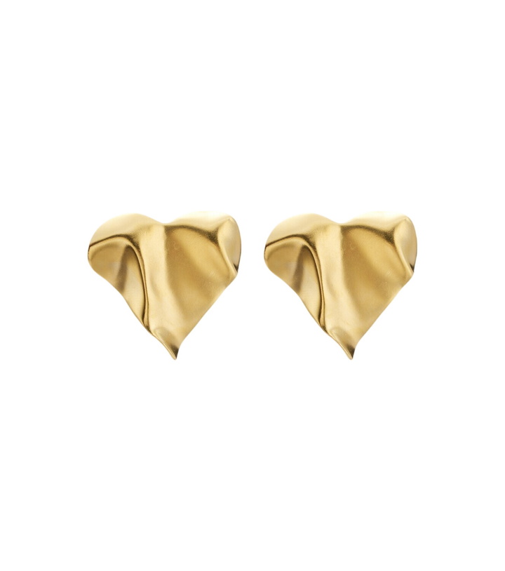 Photo: Ysso Eros 24kt gold-plated earrings