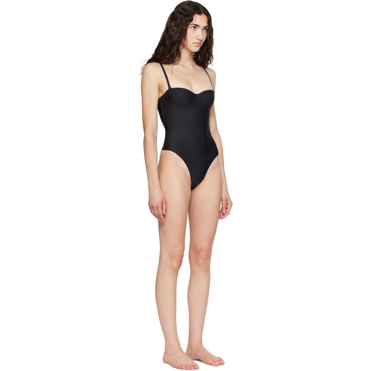SKIMS Black SKIMS Body Underwire Thong Bodysuit