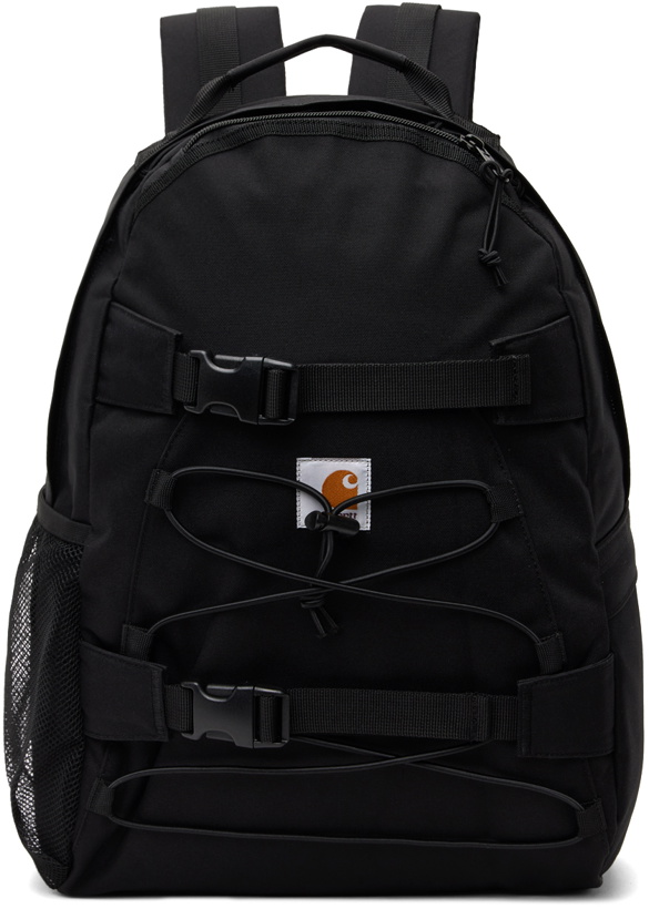 Photo: Carhartt Work In Progress Black Kickflip Backpack