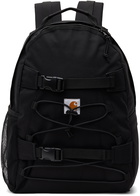 Carhartt Work In Progress Black Kickflip Backpack