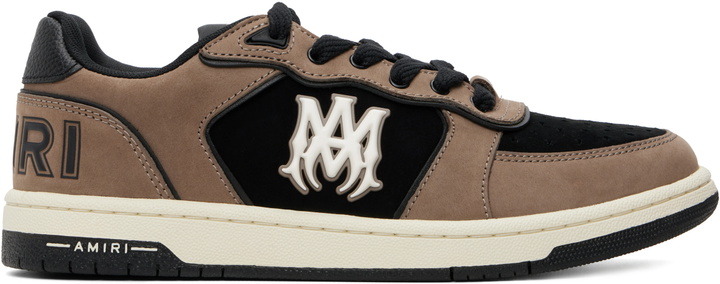 Photo: AMIRI Brown & Black Newport Sneakers