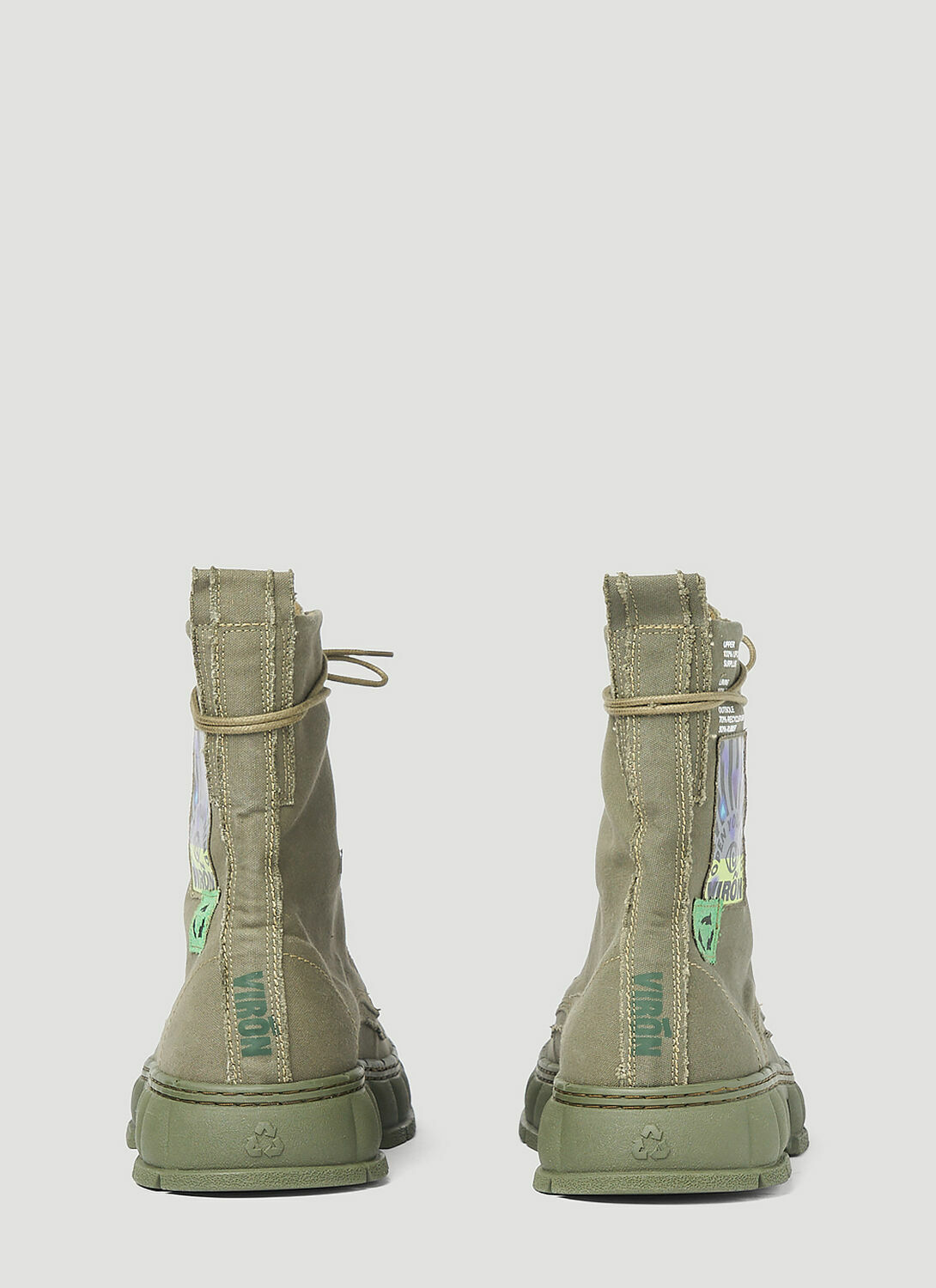 Virón 1992 Upcycled Canvas Boots