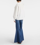 Chloé Broderie anglaise cotton poplin blouse
