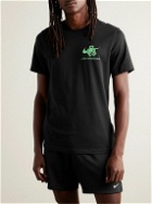 Nike Training - Wellness Club Logo-Print Dri-FIT T-Shirt - Black